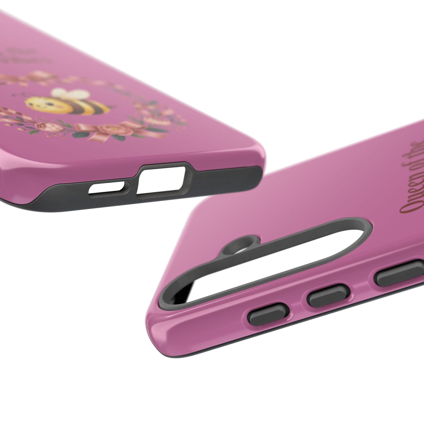 Queen of the Hive Bee Phone Case | Cute Floral Bee iPhone Case