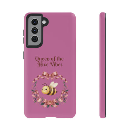 Queen of the Hive Bee Phone Case | Cute Floral Bee iPhone Case