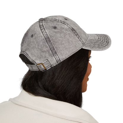 Just A Little Unhinged Cap | Embroidered Vintage Dad Hat