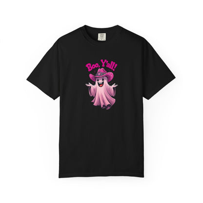 Boo Y'all Ghost T-Shirt, Fun Halloween Tee, Unisex Shirt, Cute Ghost Apparel, Spooky Season Outfit