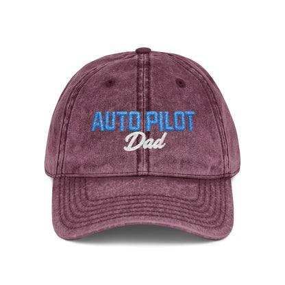 Autopilot Dad Cap | Vintage Embroidered Hat