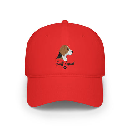 Beagle Head Sniff Squad Cap | Low Profile Baseball Cap