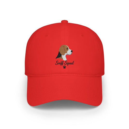 Beagle Head Sniff Squad Cap | Low Profile Baseball Cap