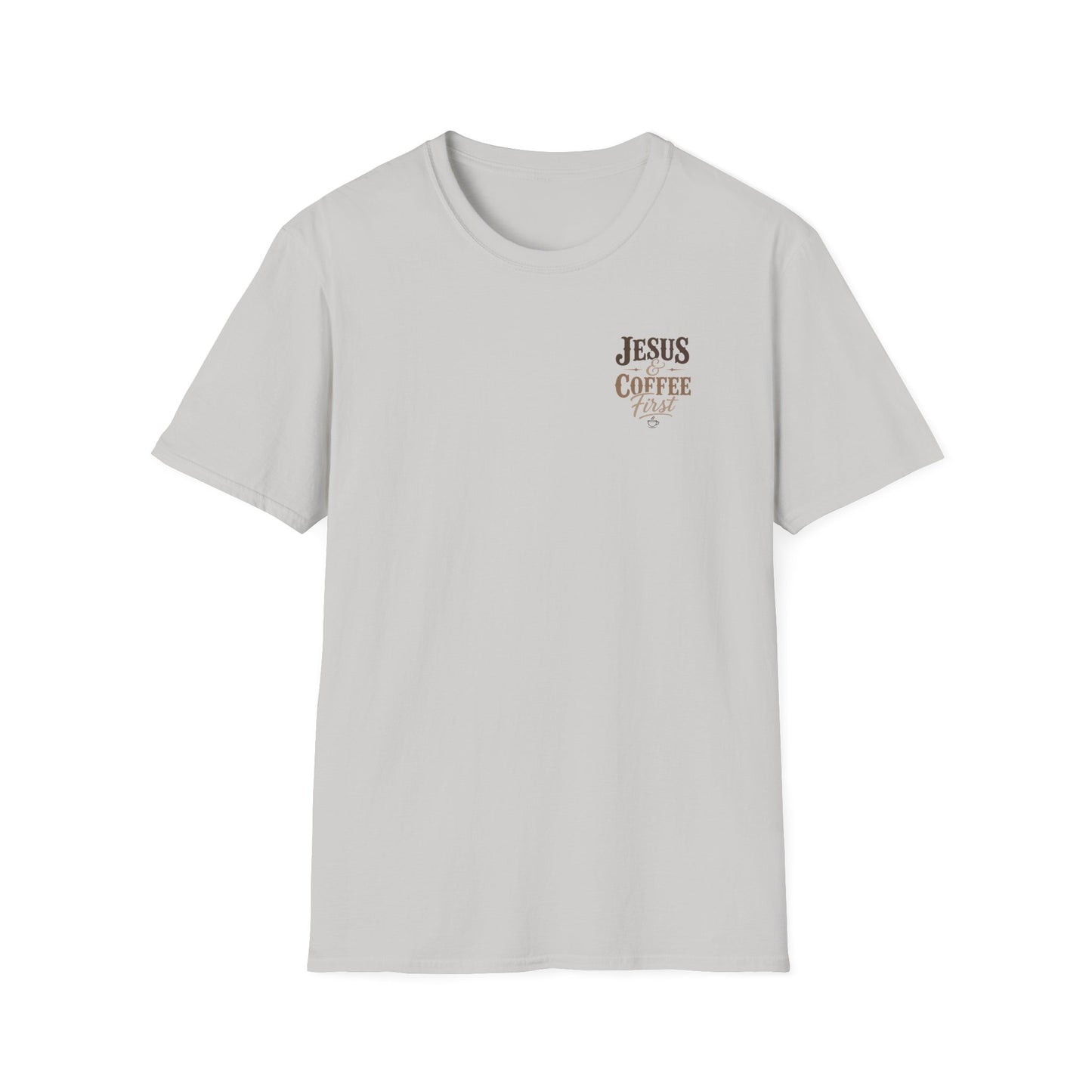 Jesus & Coffee First T-Shirt | Christian Coffee Tee