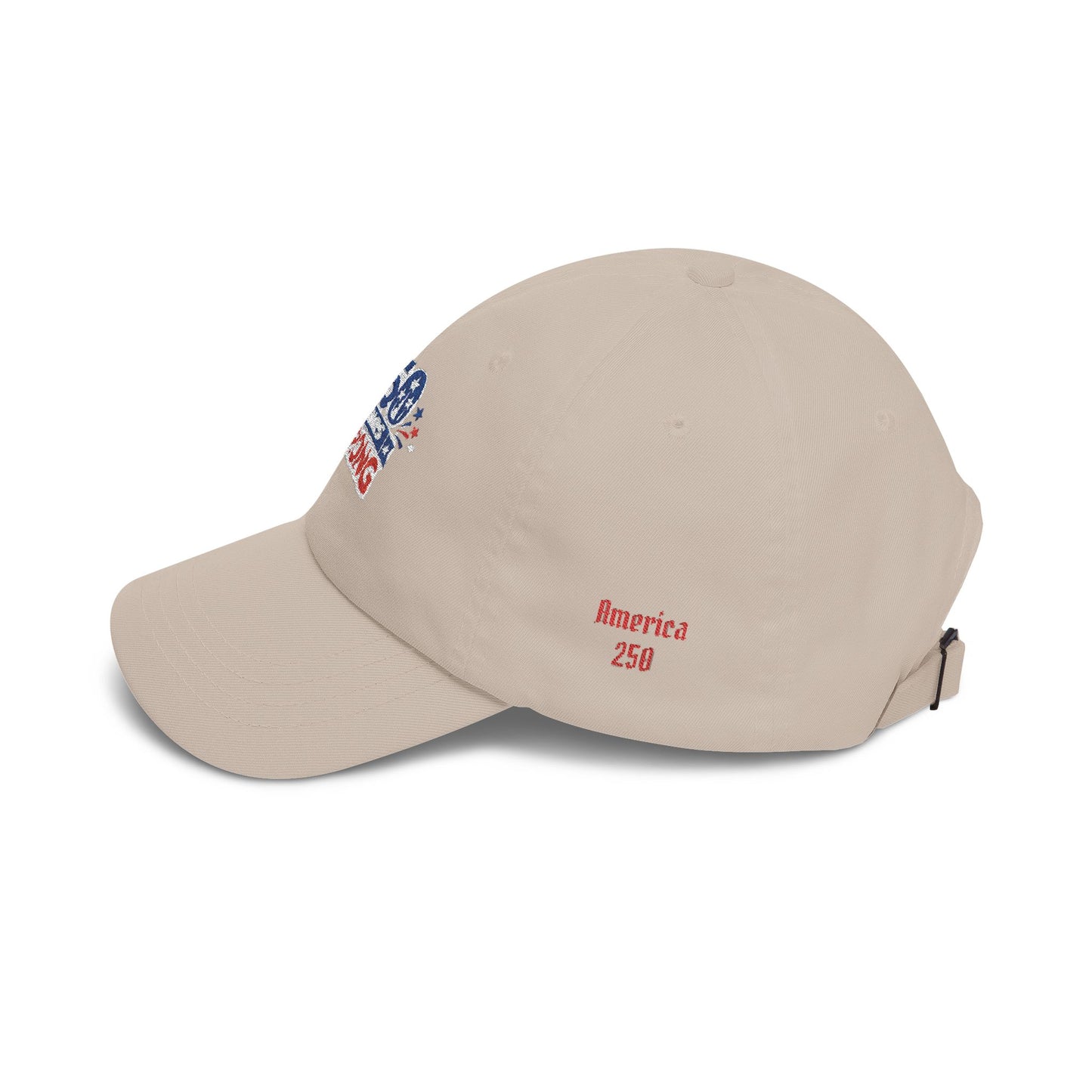 250 Years Strong 1776-2026 Dad Cap | America Anniversary