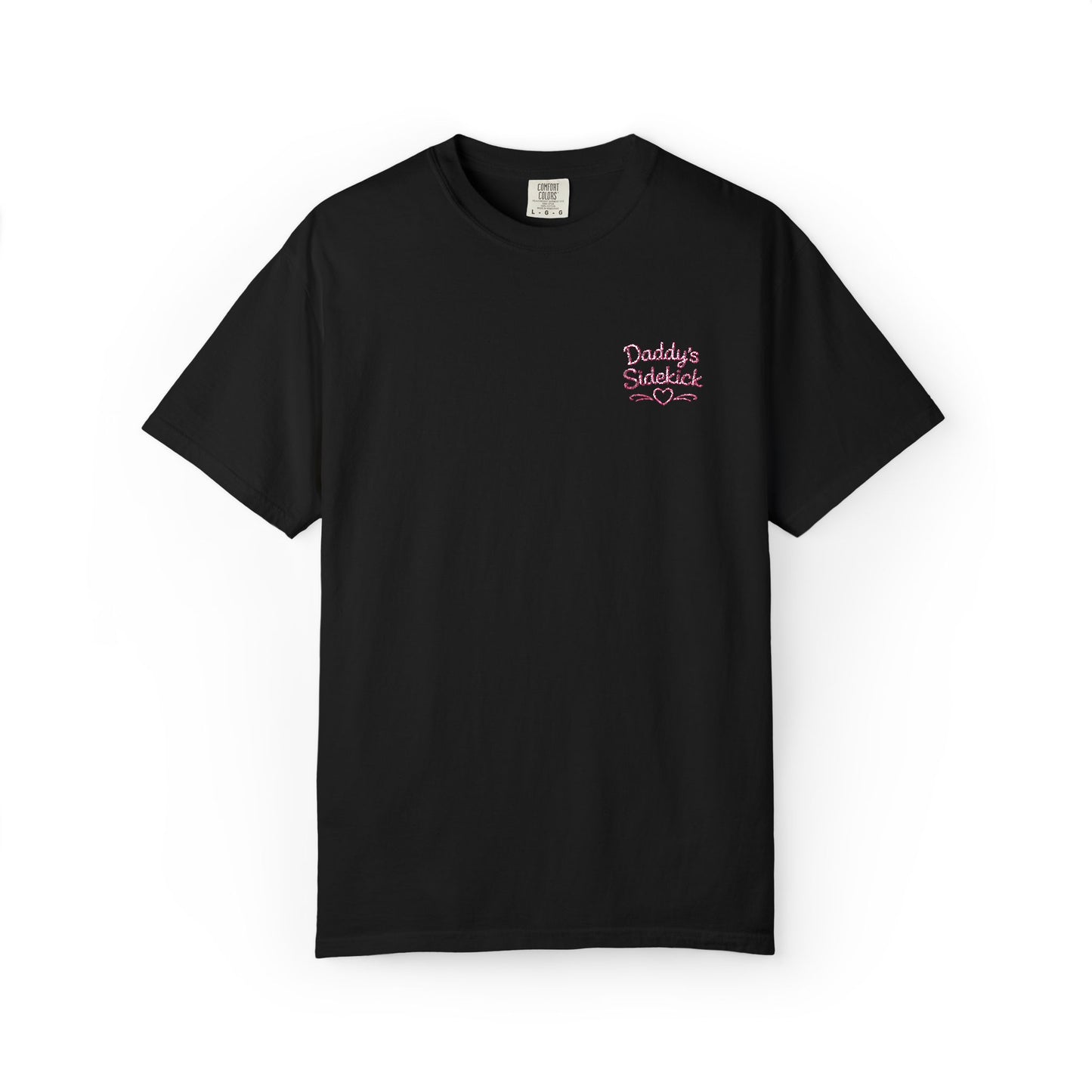 Daddy's Sidekick Embroidered T-Shirt | Daddy Sidekick Tee