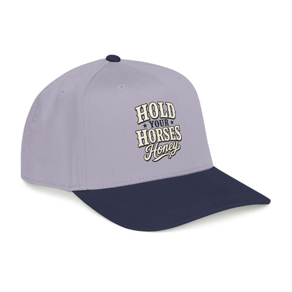 Hold Your Horses Honey Mid Profile Baseball Cap | Western Rodeo Cowboy
