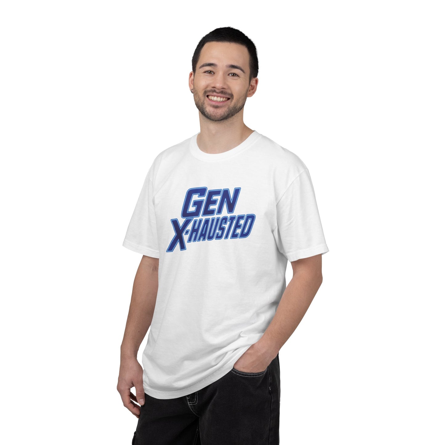Gen X=Hausted Unisex T-Shirt, Vintage Style Tee, Funny Gift for Gen X, Casual Wear, Humor Shirt