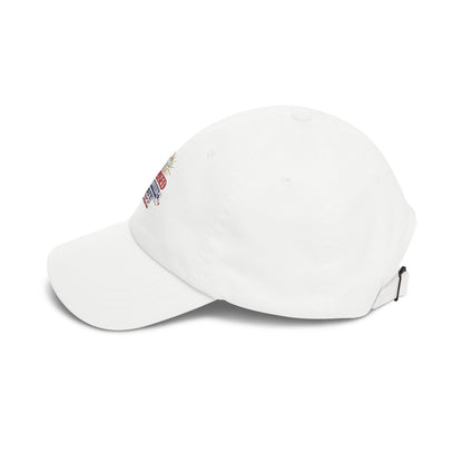 Blessed Unbothered Freedom Cap | Patriotic Faith Dad Cap