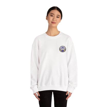 Unbothered Energy embroidered sweatshirt | Funny Slogan Crewneck