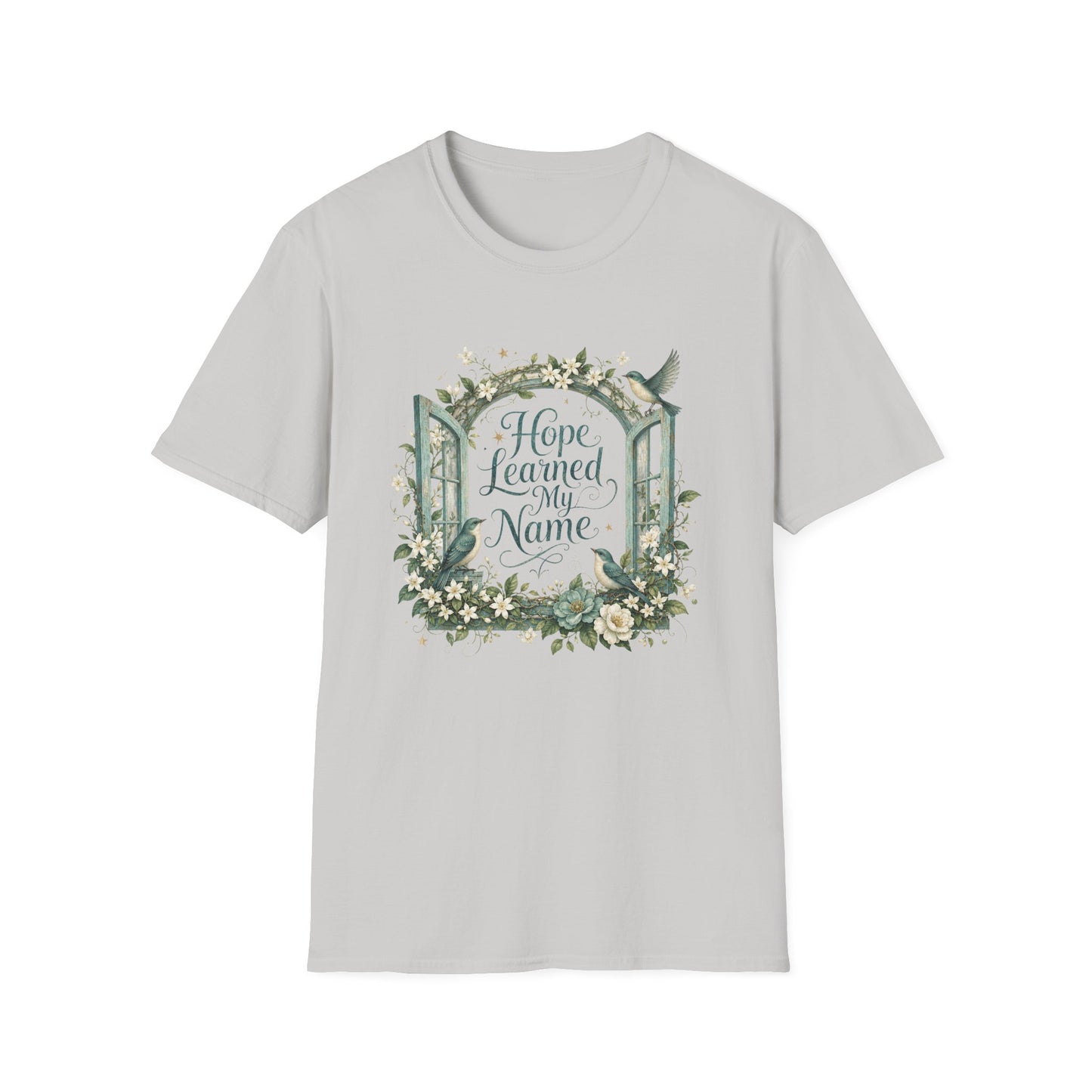 Hope Learned My Name T-Shirt | Abuse Survivor Inspiration