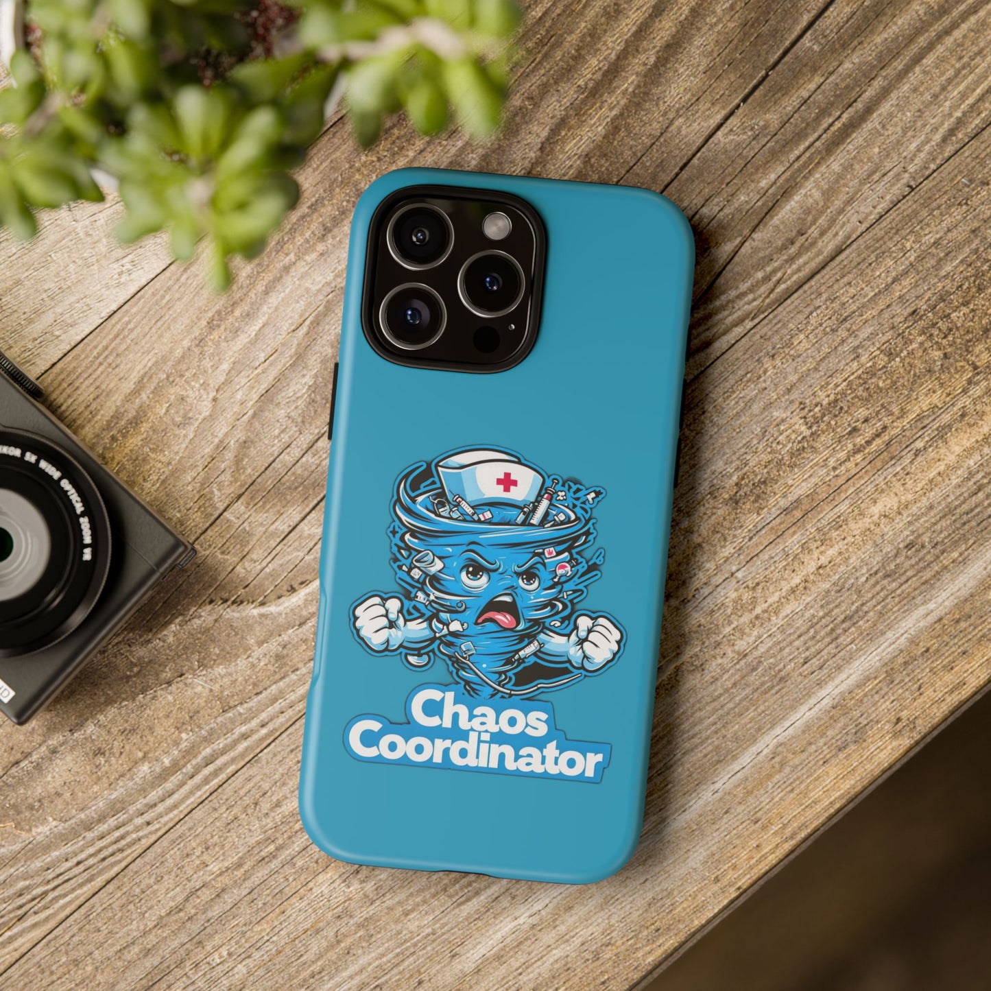 Chaos Coordinator Phone Case, Fun Nurse Gift, Tough Cases for Healthcare Heroes, Unique Cell Phone Cover, Funny Medical Humor