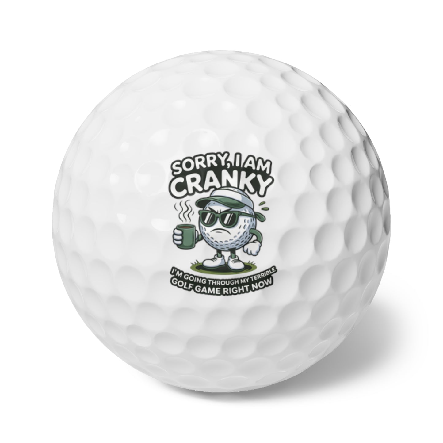 Golf Balls 6 Pack | Golf Balls - Humorous