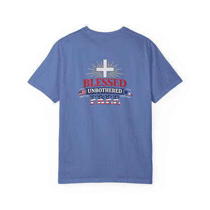 Blessed Unbothered Free cross | T-shirt