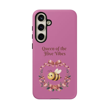 Queen of the Hive Bee Phone Case | Cute Floral Bee iPhone Case
