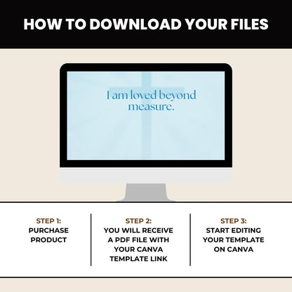 90 Christian Quote Templates: Inspirational Social Media Posts (Canva Digital Download)