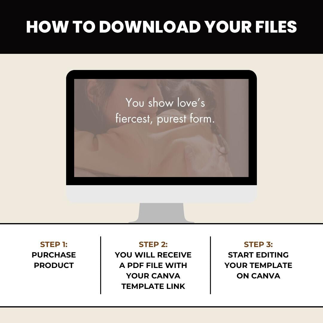 Single Mom Quotes Canva Template: 90 Social Media Posts (Digital Download