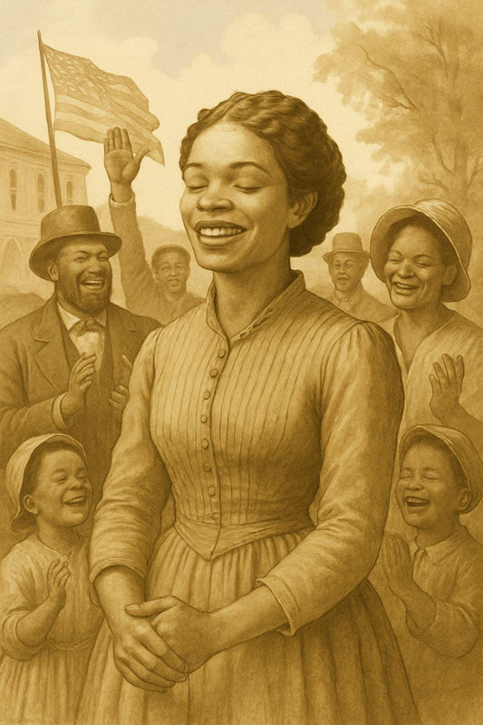 Juneteenth Art Print: Freed at Last, Emancipation Day (Digital Download)