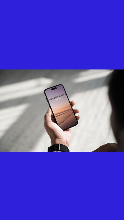 Christian Teen Phone Wallpapers: Inspirational PNG Bundle (Digital Download, Set of 60)