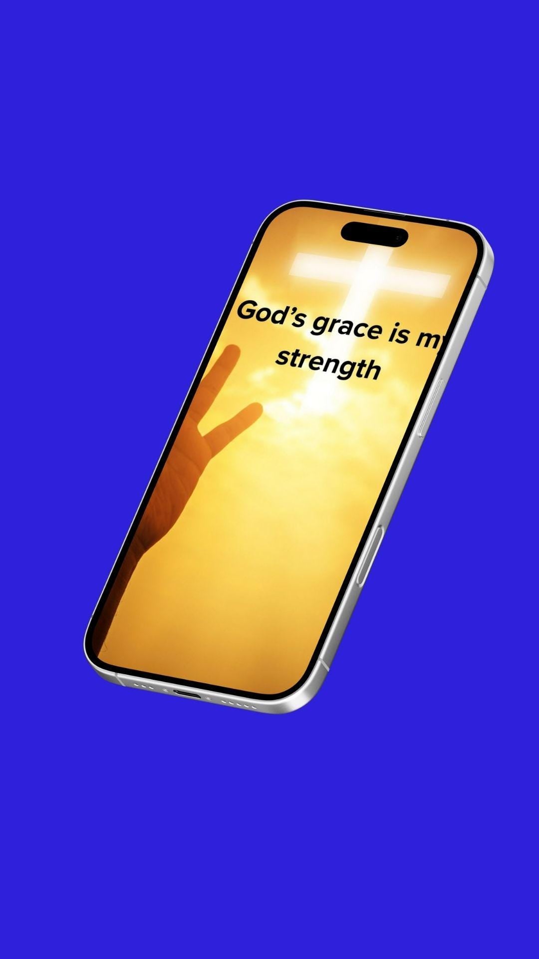 Christian Teen Phone Wallpapers: Inspirational PNG Bundle (Digital Download, Set of 60)