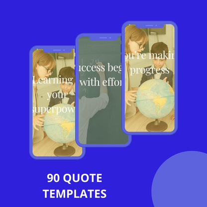 90 Inspirational Teacher Encouragement Quotes | Classroom Wall Decor | Positive Affirmation Signs | Canva Templates