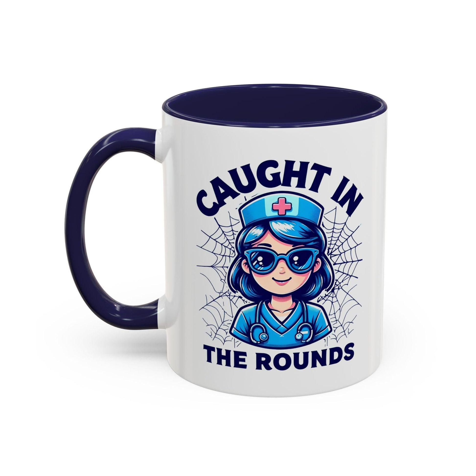 Nurse Coffee Mug: Fun Spider Design - Healthcare Appreciation Gift