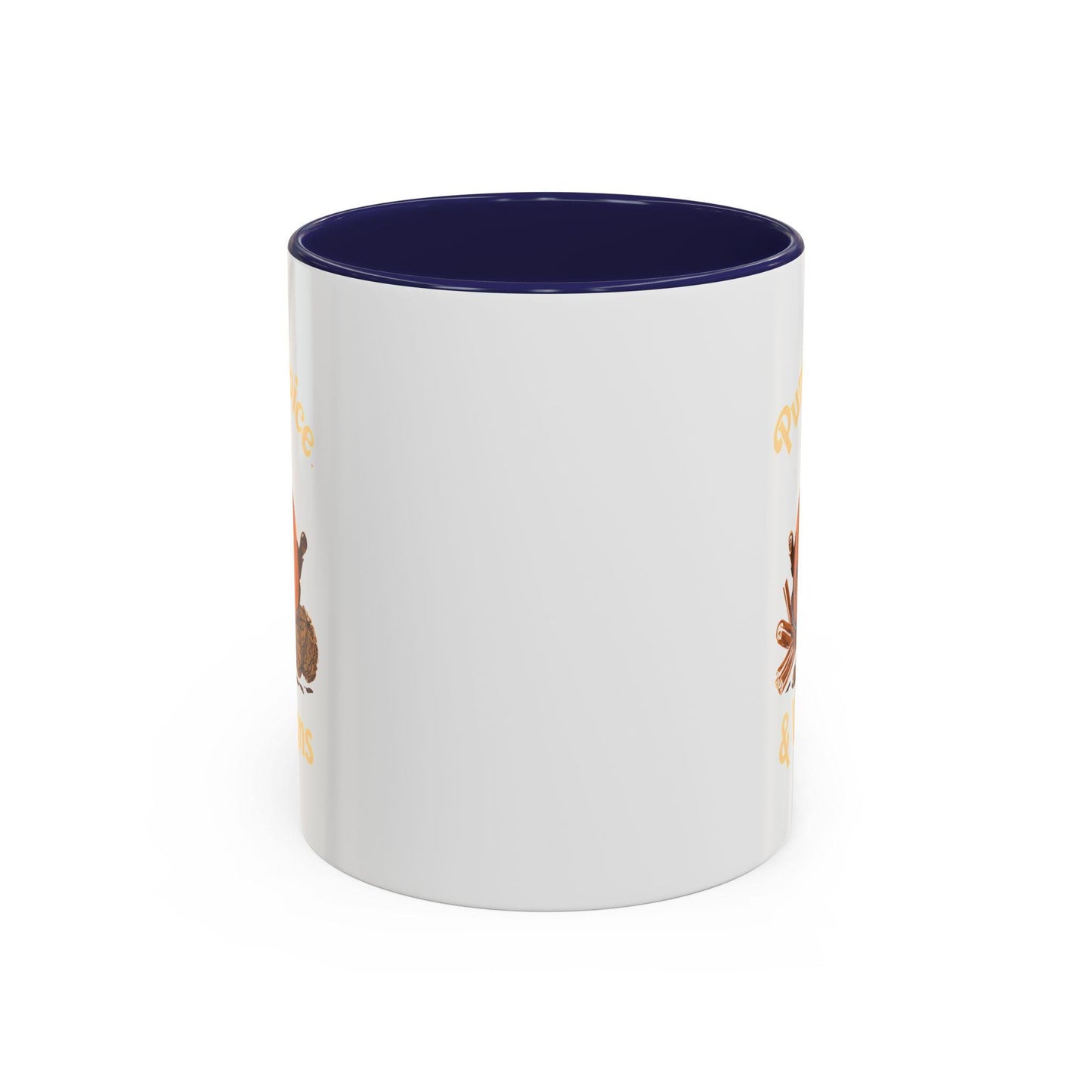 Pumpkin Spice Coffee Mug: Vibrant Ceramic Fall Decor