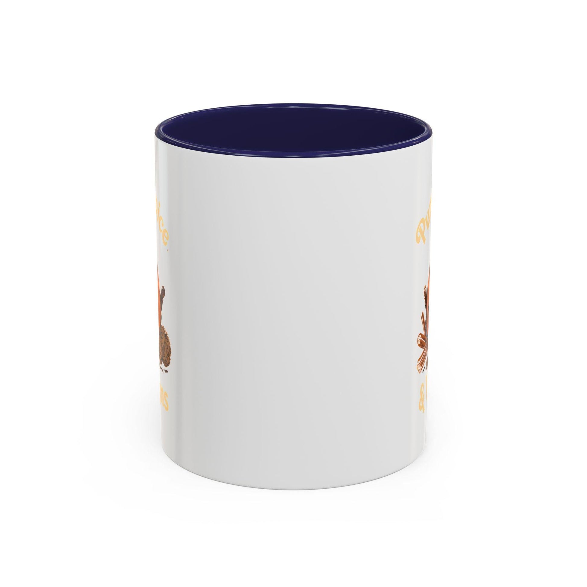 Pumpkin Spice Coffee Mug: Vibrant Ceramic Fall Decor