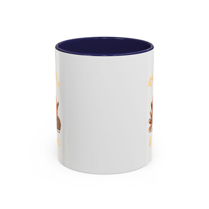 Pumpkin Spice Coffee Mug: Vibrant Ceramic Fall Decor