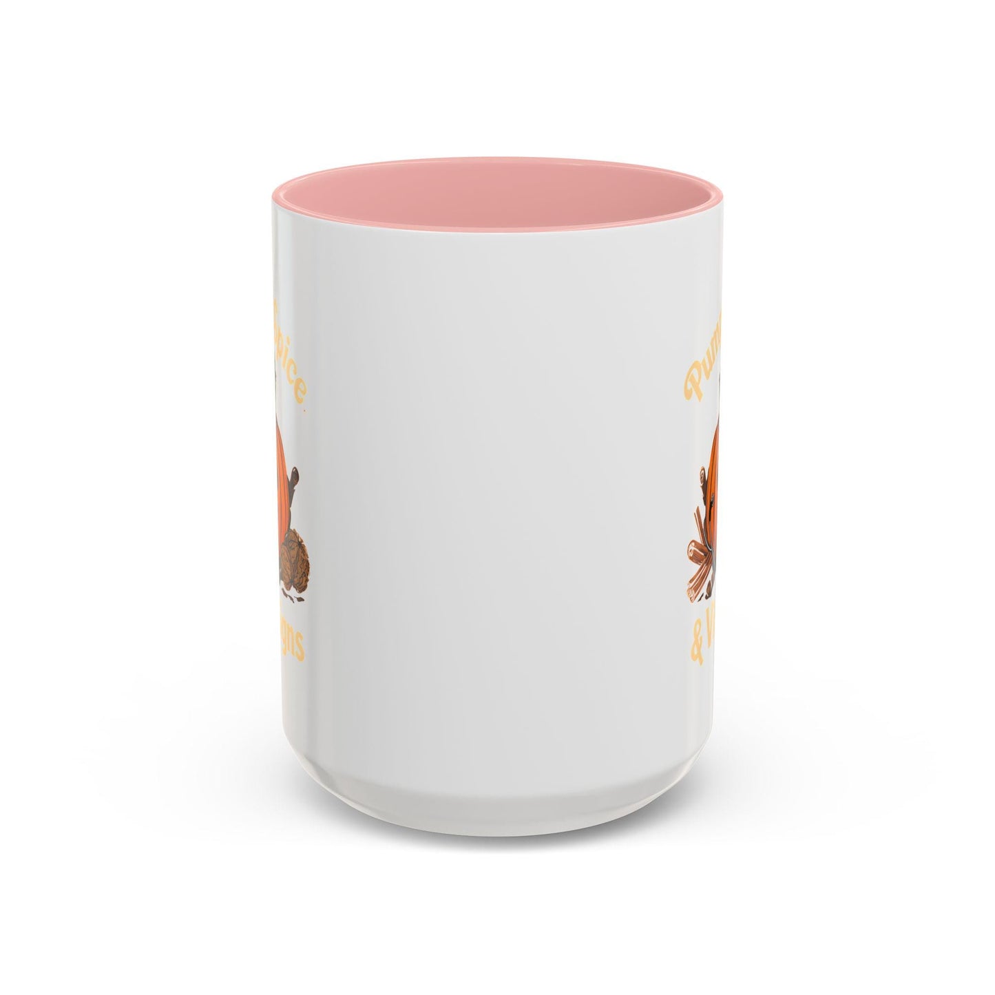 Pumpkin Spice Coffee Mug: Vibrant Ceramic Fall Decor