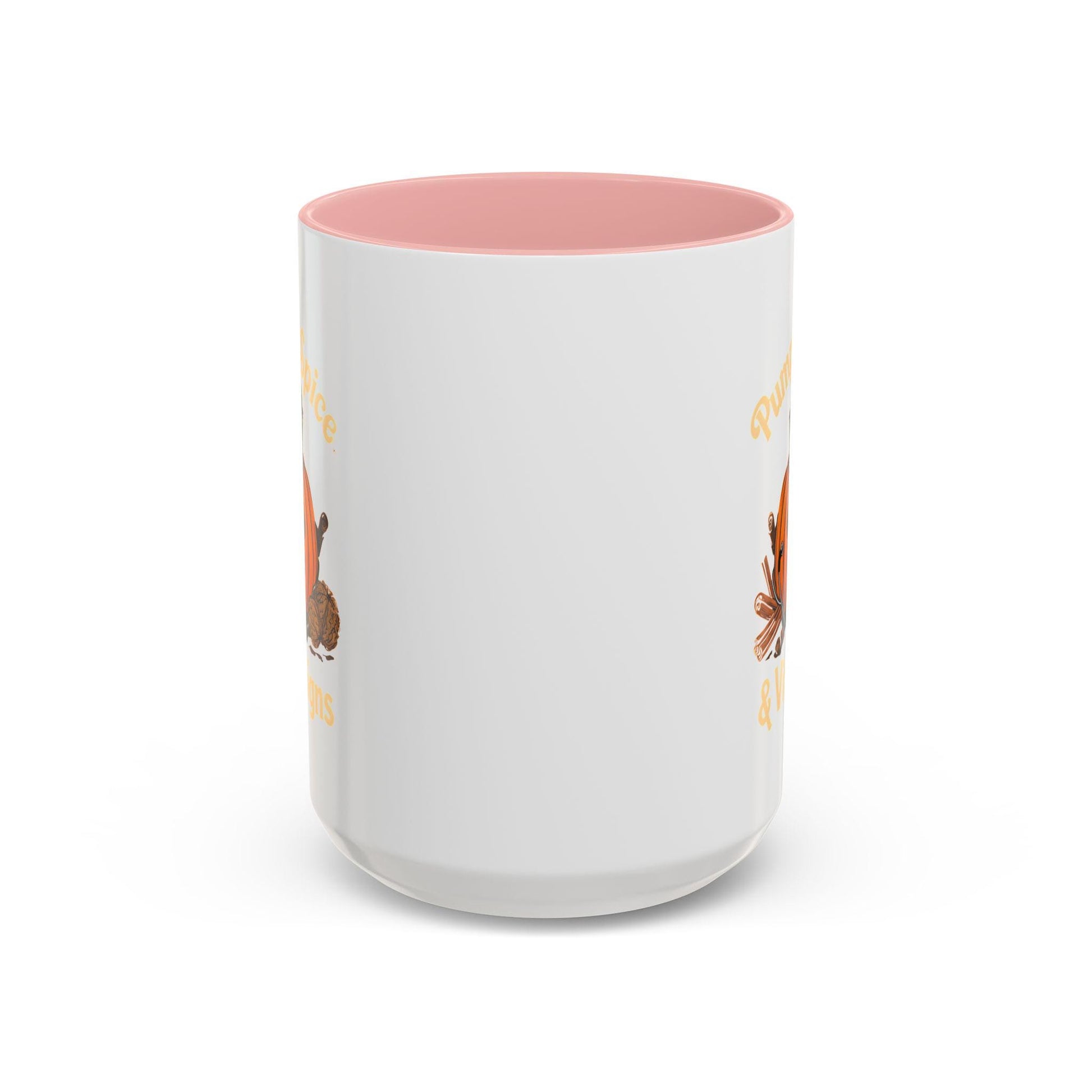 Pumpkin Spice Coffee Mug: Vibrant Ceramic Fall Decor