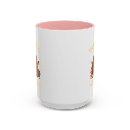 Pumpkin Spice Coffee Mug: Vibrant Ceramic Fall Decor