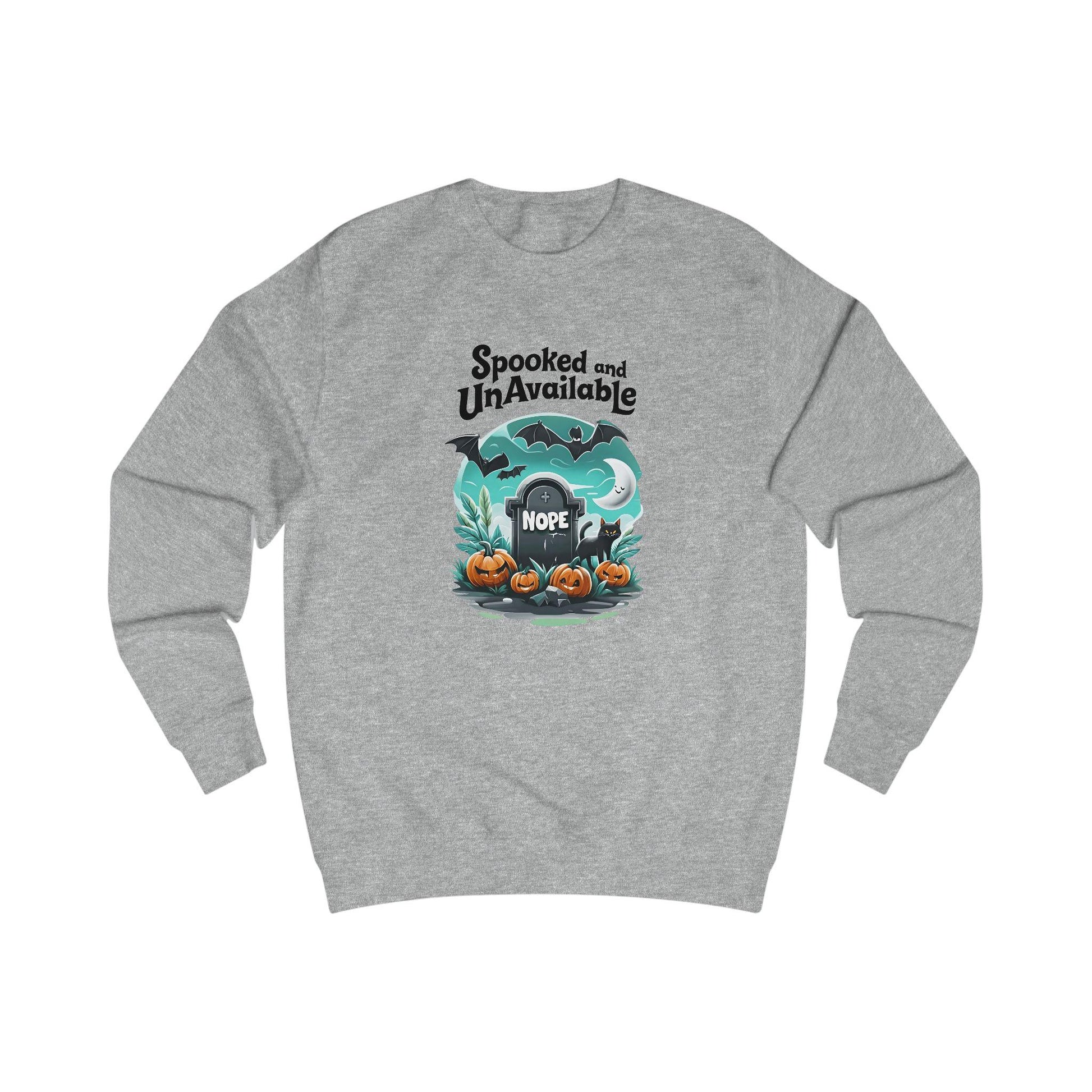 Spooky Season Sweatshirt: Unisex Halloween Fashion, Cozy Fall Wear