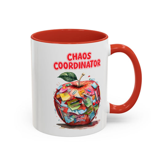 Chaos Coordinator Coffee Mug - Fun Gift for Teachers, Office Decor, Teacher Appreciation, Funny Coffee Cup, Classroom Supplies