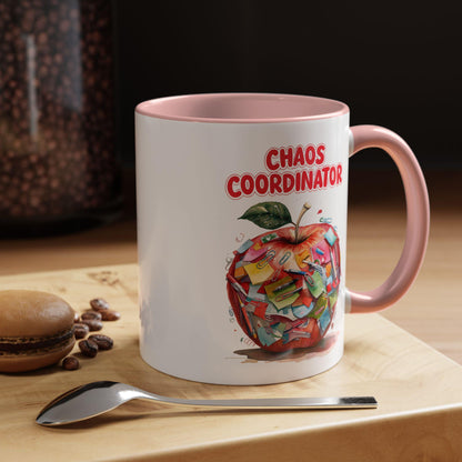 Chaos Coordinator Coffee Mug - Fun Gift for Teachers, Office Decor, Teacher Appreciation, Funny Coffee Cup, Classroom Supplies