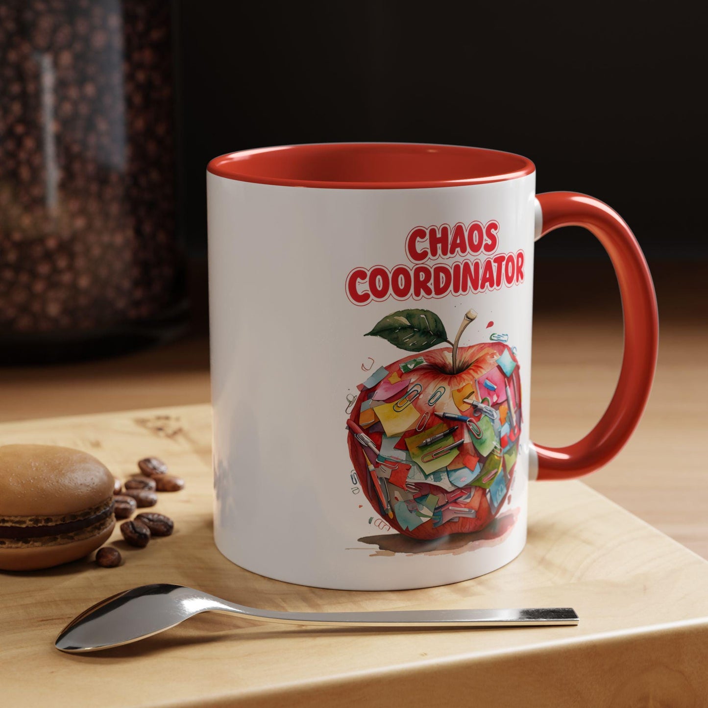 Chaos Coordinator Coffee Mug - Fun Gift for Teachers, Office Decor, Teacher Appreciation, Funny Coffee Cup, Classroom Supplies