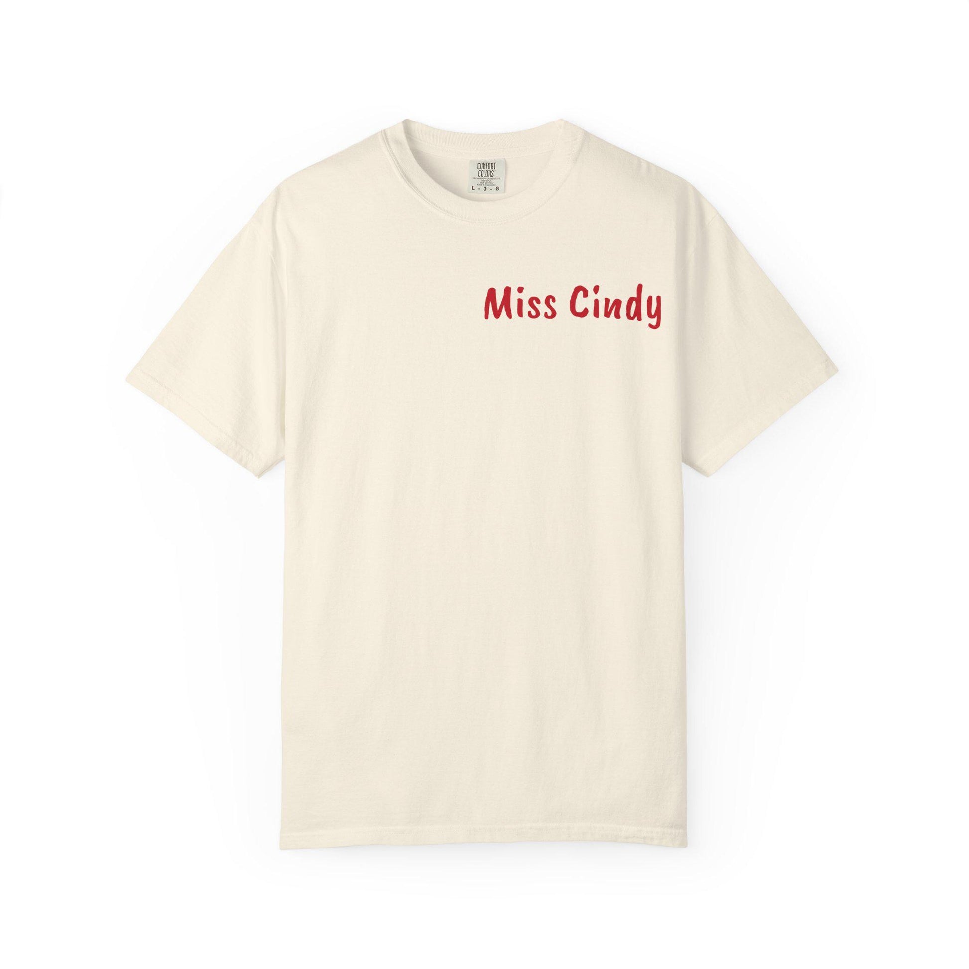 Garment-Dyed Teacher T-Shirt: Chaos Coordinator Design