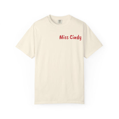 Garment-Dyed Teacher T-Shirt: Chaos Coordinator Design