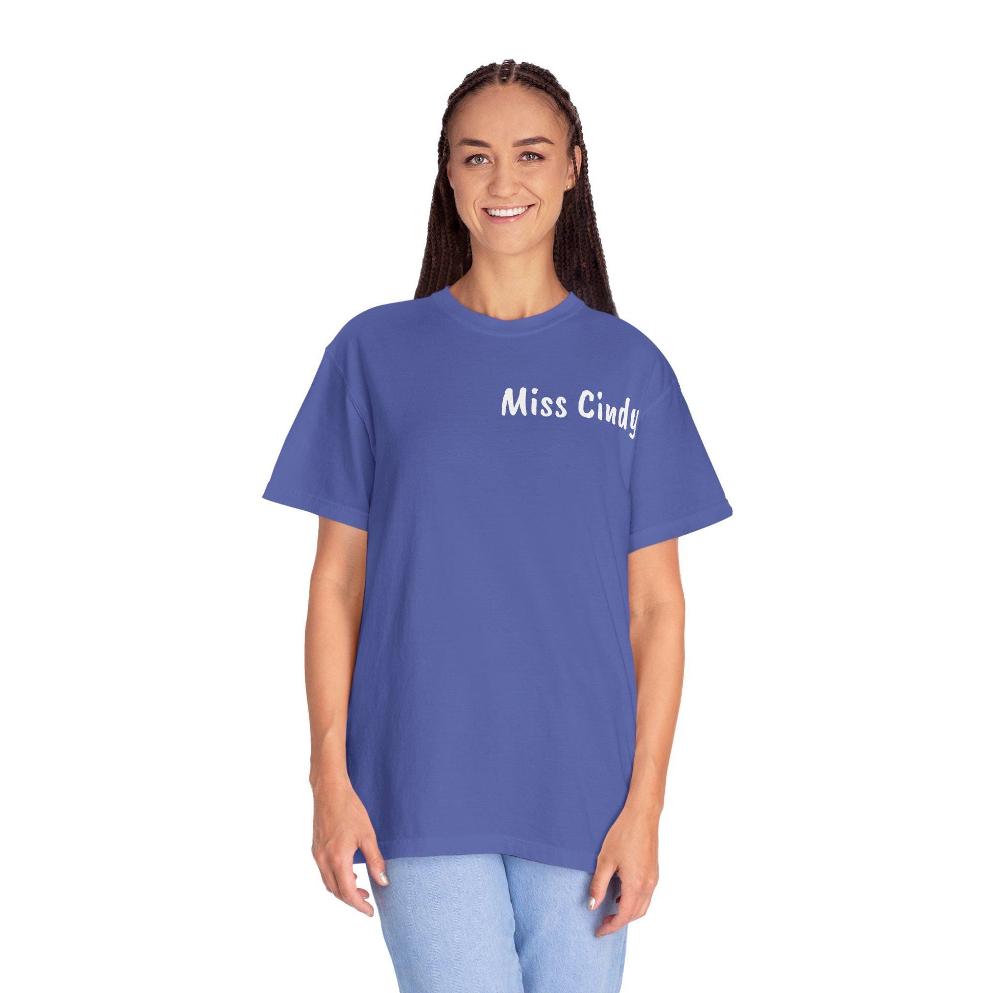 Garment-Dyed Teacher T-Shirt: Chaos Coordinator Design