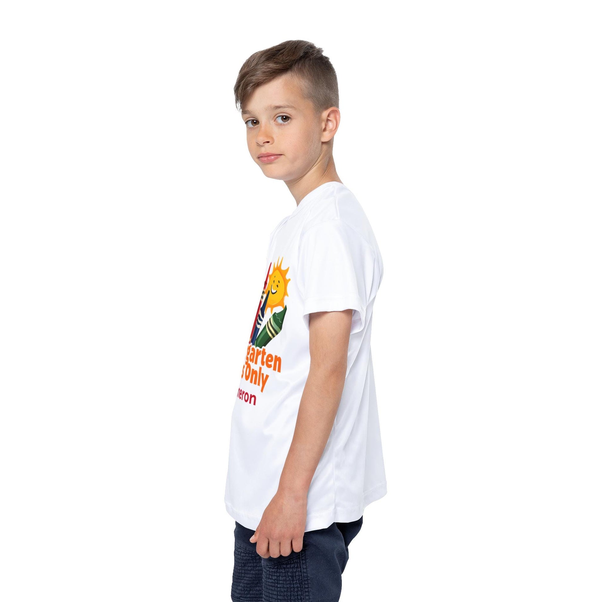 Personalized Kids Sports Jersey: Kindergarten Vibes, Playdate Outfit