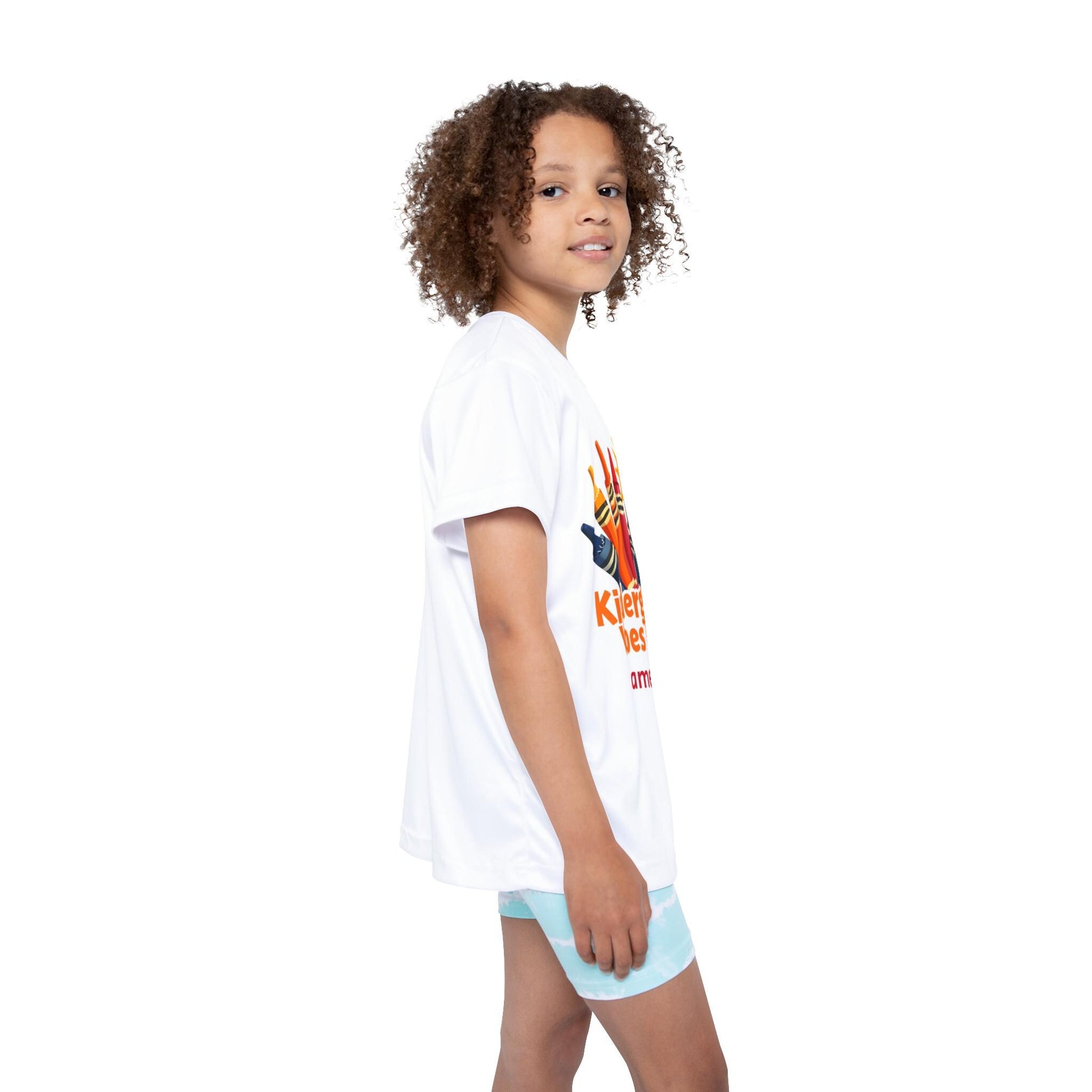 Personalized Kids Sports Jersey: Kindergarten Vibes, Playdate Outfit