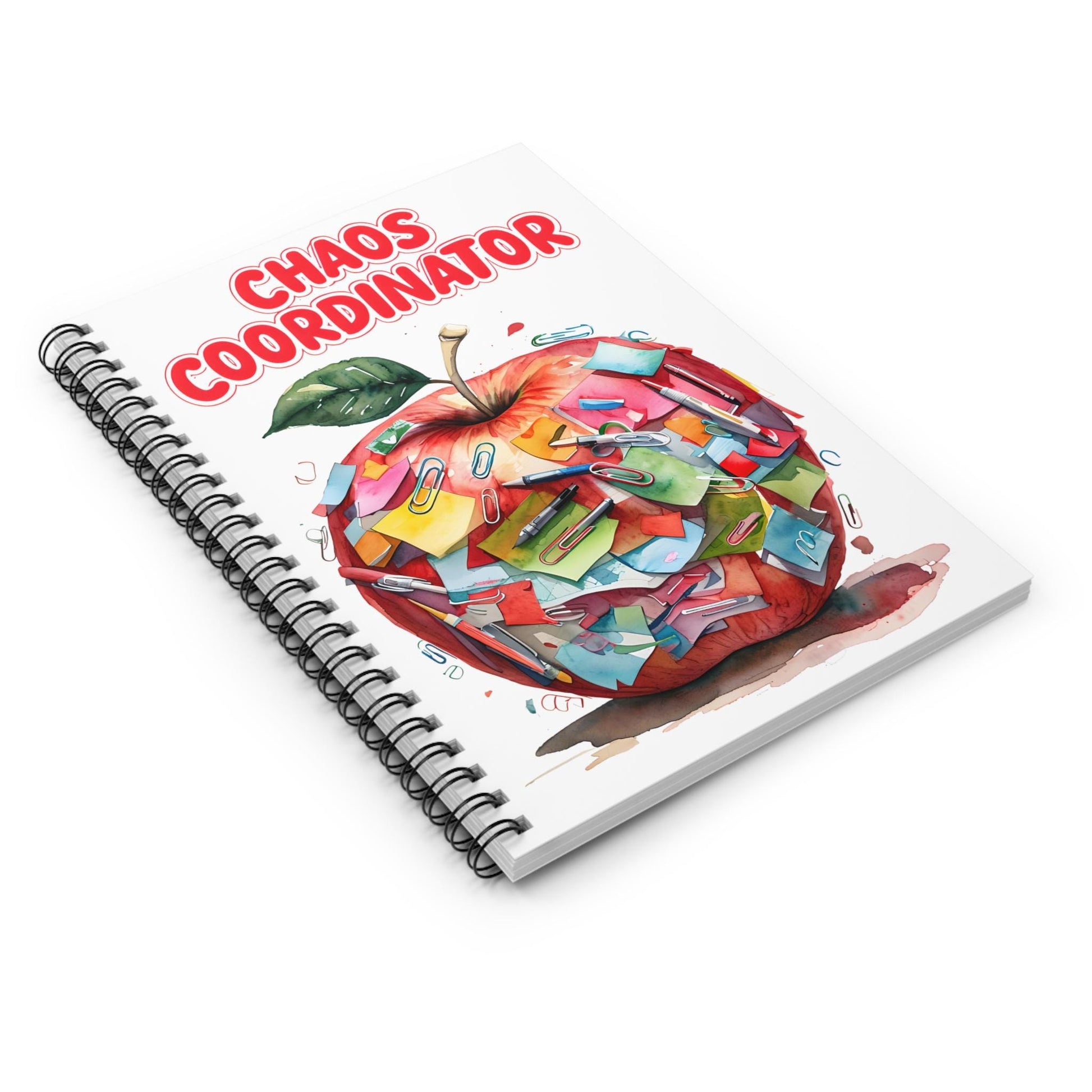 Chaos Coordinator Spiral Notebook - Perfect for Teachers, Students, and Organizers, Back to School, Teacher's Gift, Office Supplies, [...]