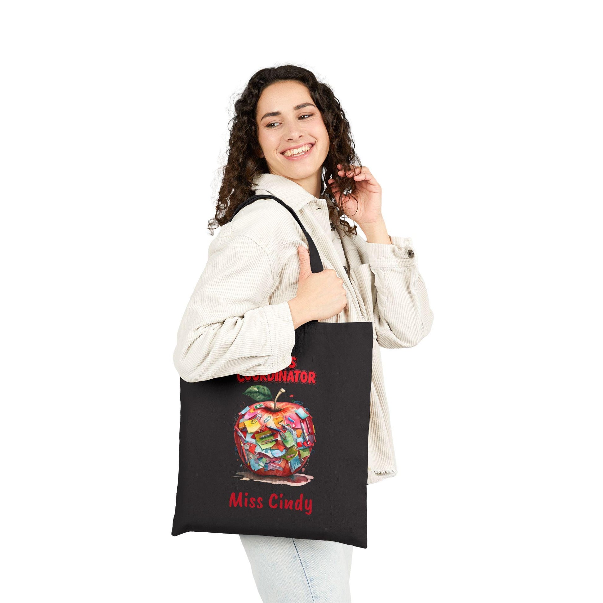 Chaos Coordinator Cotton Canvas Tote Bag, Teacher Gift, Eco-Friendly Shopping Bag, Fun Classroom Accessory, Back to School Tote