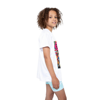 Kids Sports Jersey with Inspirational Message, Fun Activewear for Children, Be Kind Be Brave Be You, Perfect for Birthdays, Sports [...]