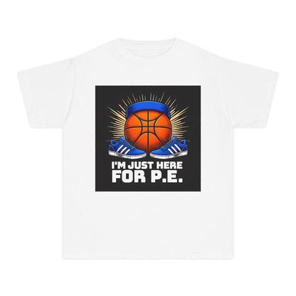 Youth Basketball Graphic Tee: Motivational Kids Sports Shirt