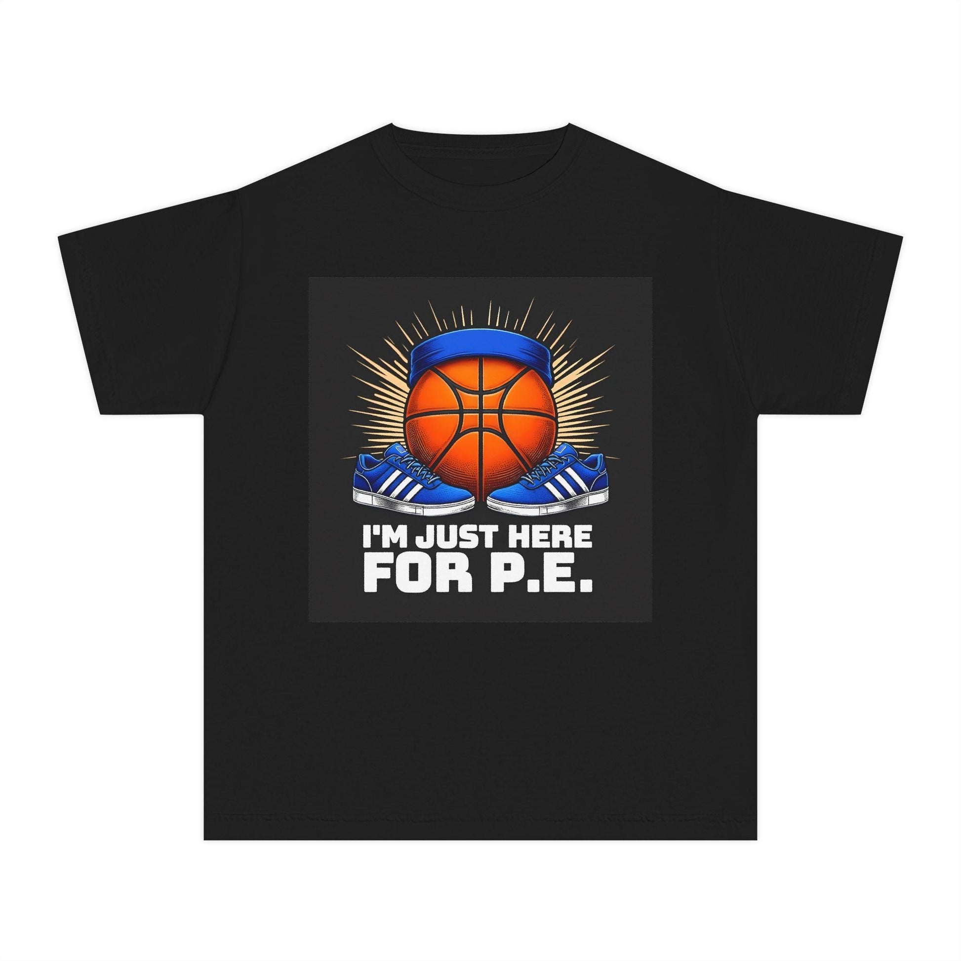 Youth Basketball Graphic Tee: Motivational Kids Sports Shirt