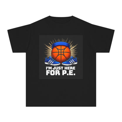 Youth Basketball Graphic Tee: Motivational Kids Sports Shirt