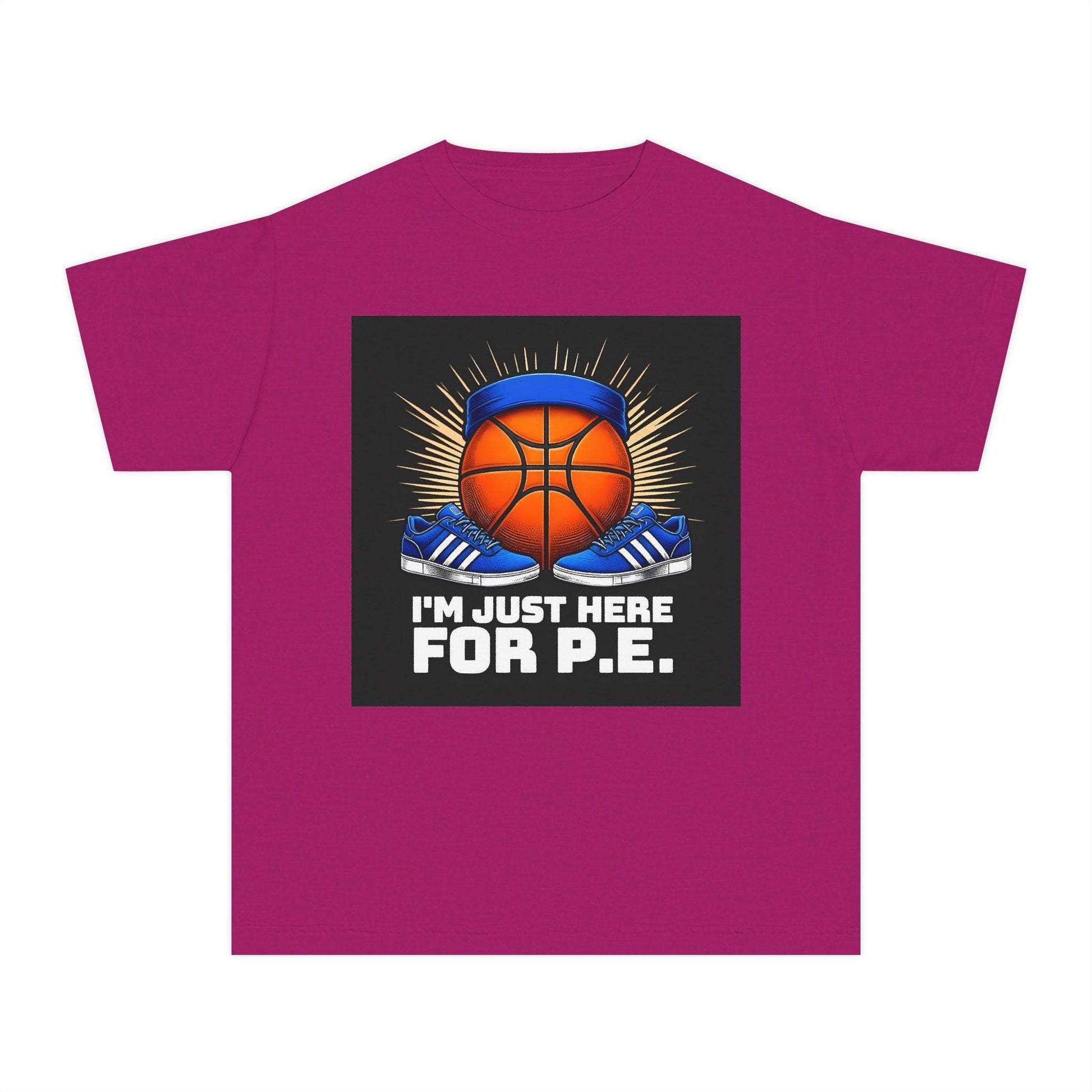 Youth Basketball Graphic Tee: Motivational Kids Sports Shirt