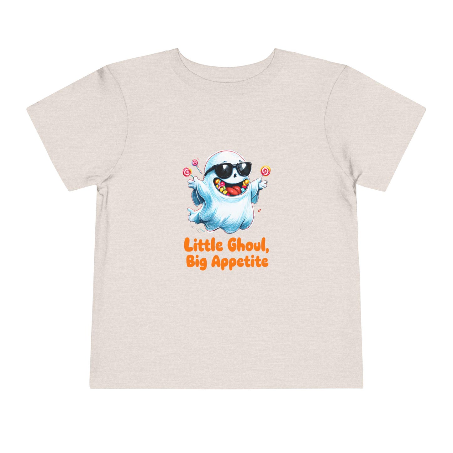 Toddler Halloween T-Shirt: Little Ghoul Big Appetite, Spooky Fun