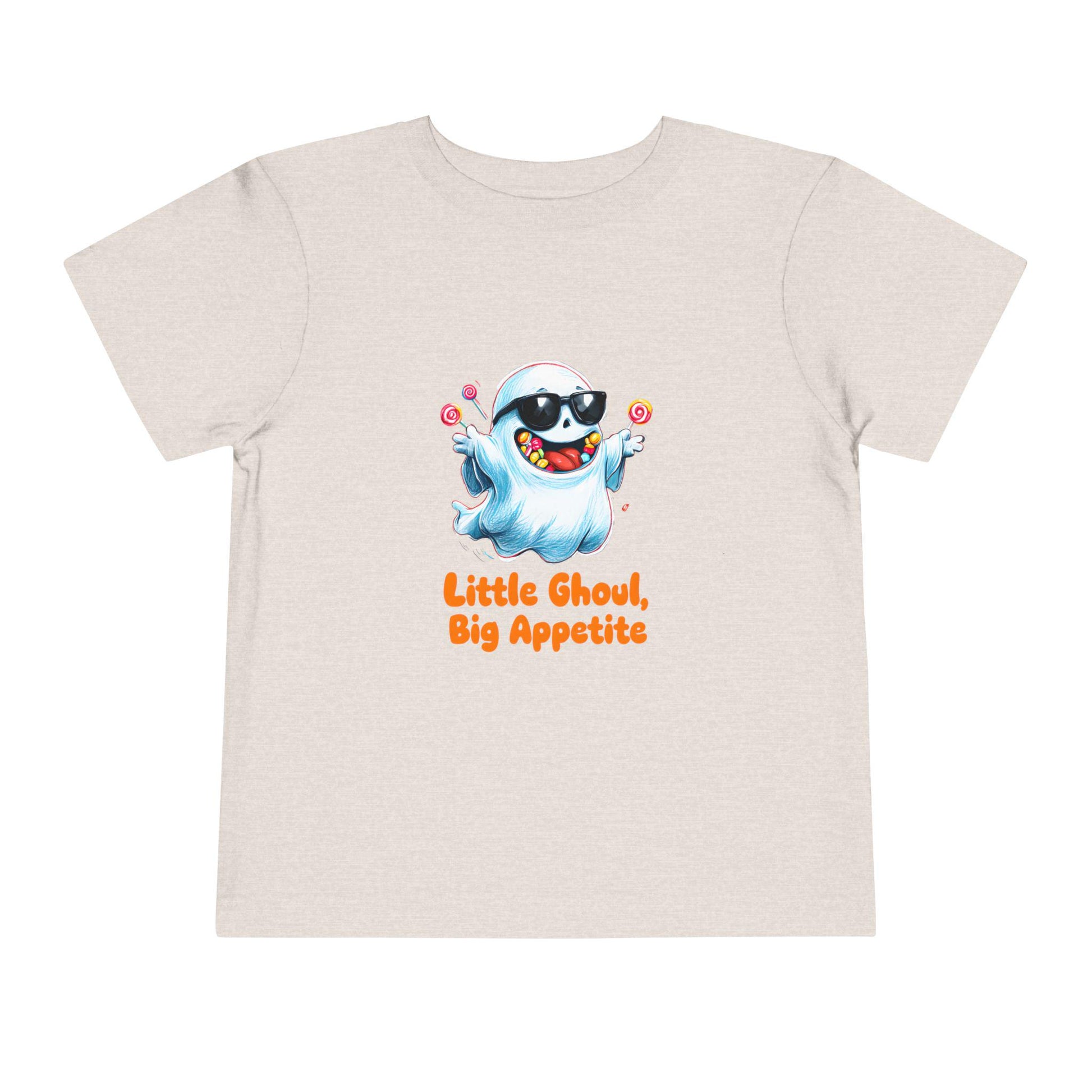 Toddler Halloween T-Shirt: Little Ghoul Big Appetite, Spooky Fun